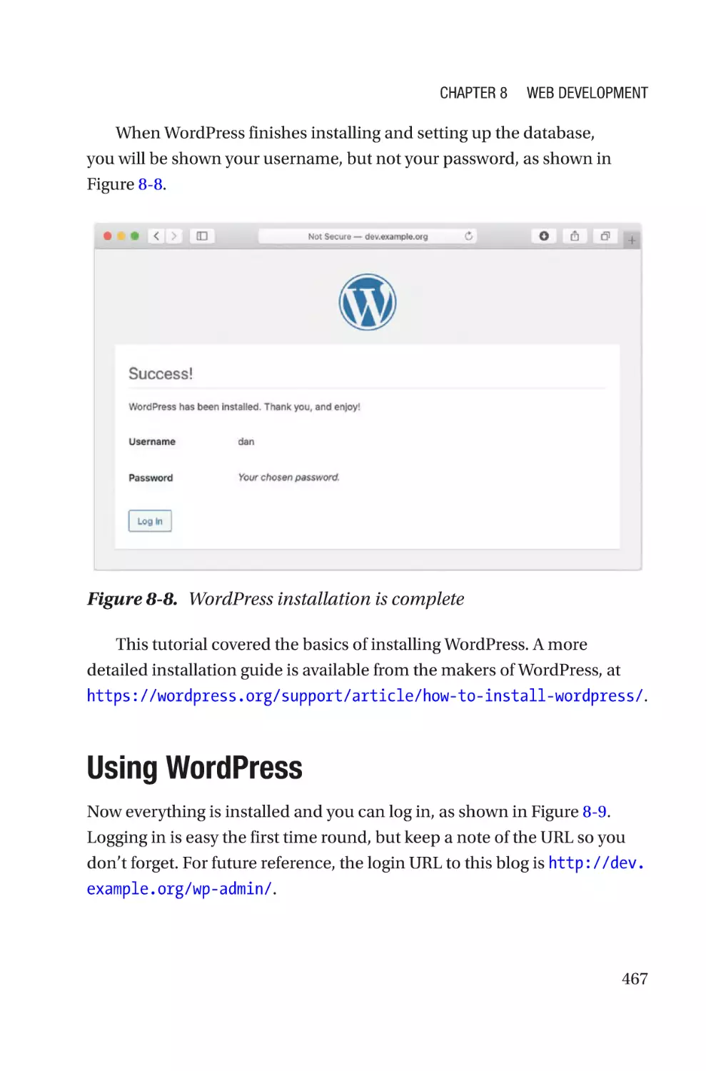 Using WordPress