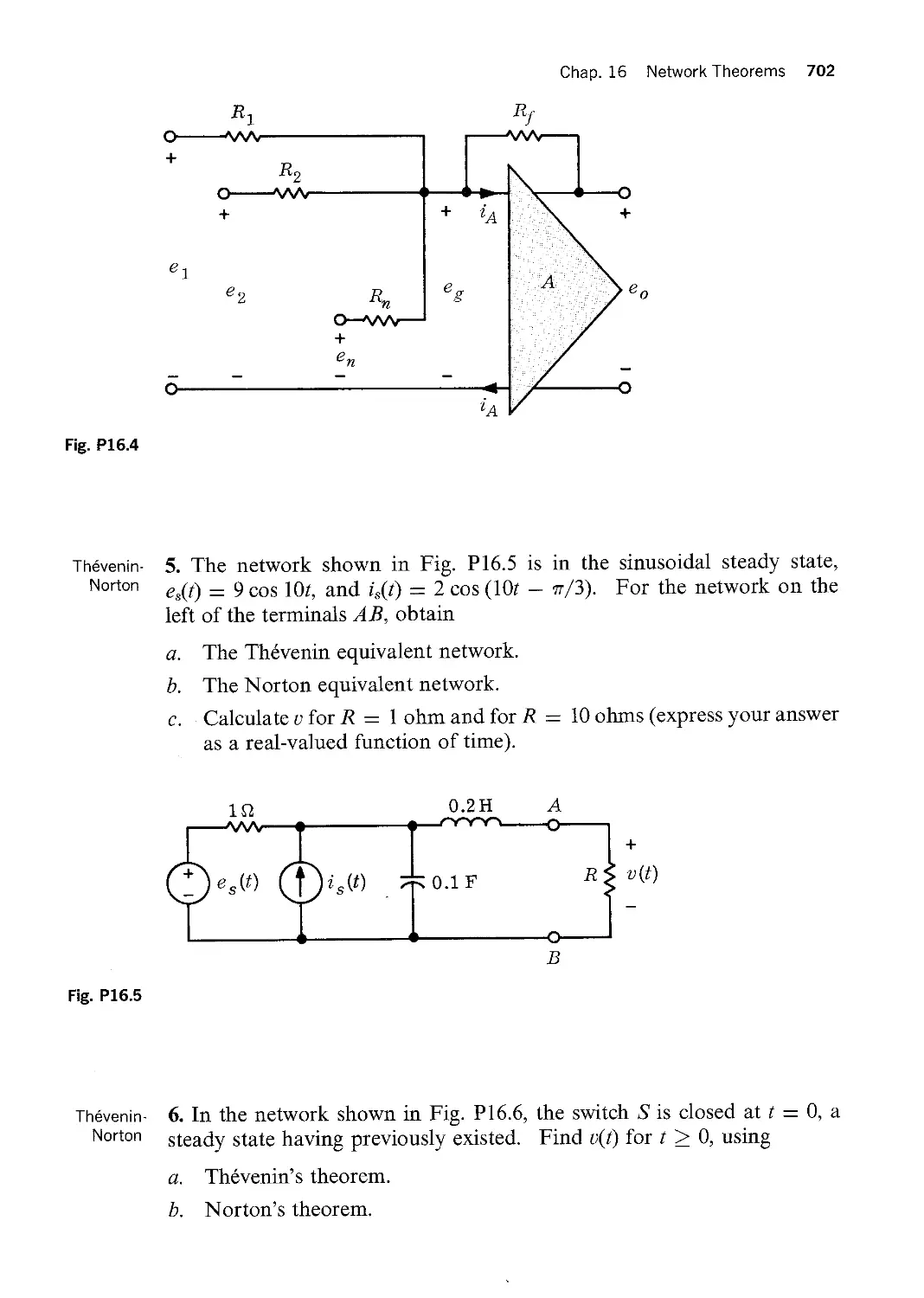 5 - Sinusoidal Steady-state Analysis of Simple Circuits