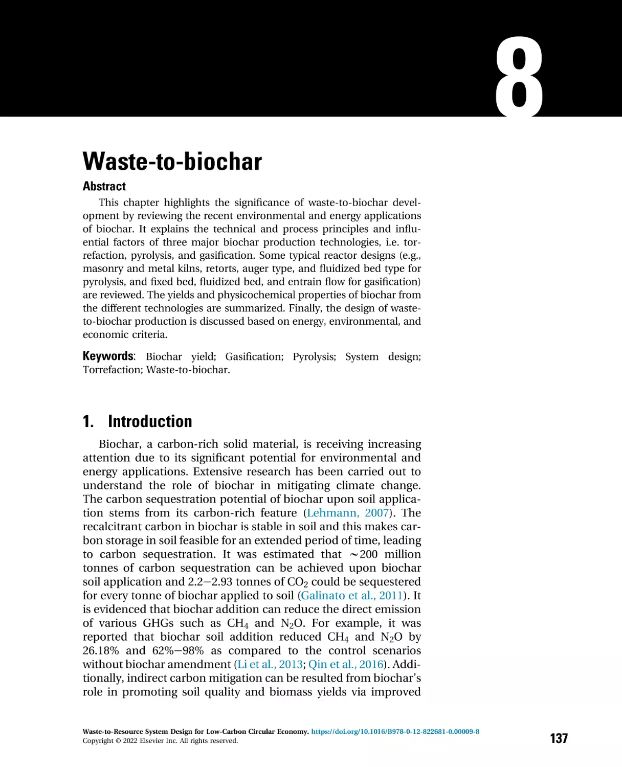 8 - Waste-to-biochar
1. Introduction