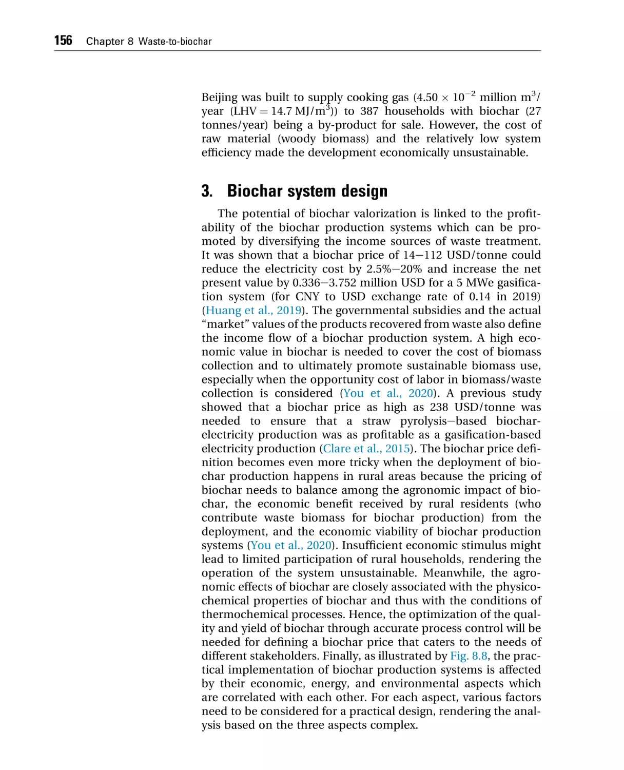 3. Biochar system design
