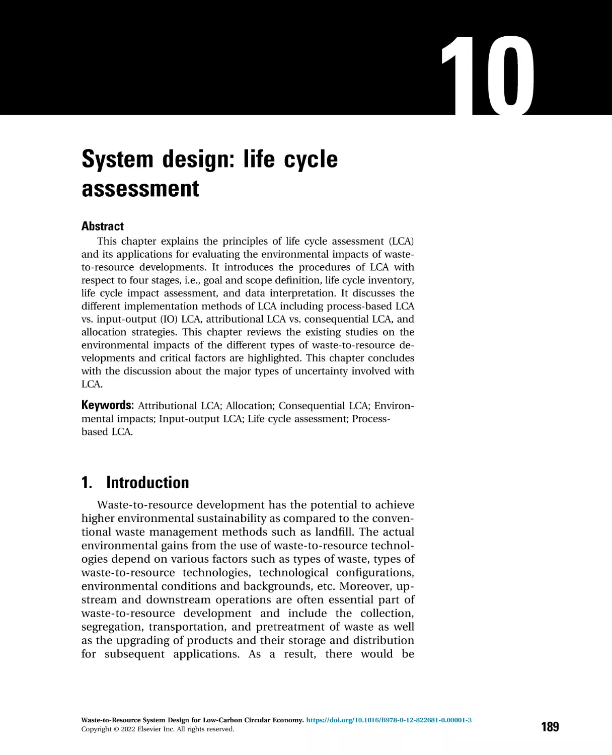 10 - System design
1. Introduction