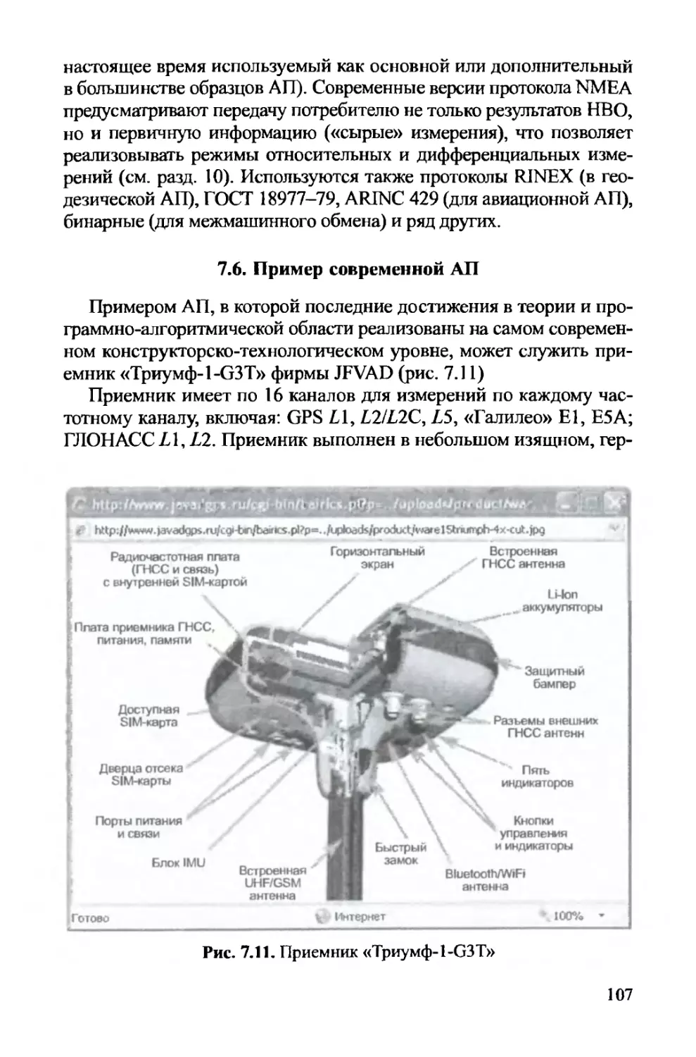 7.6. Пример современной АП