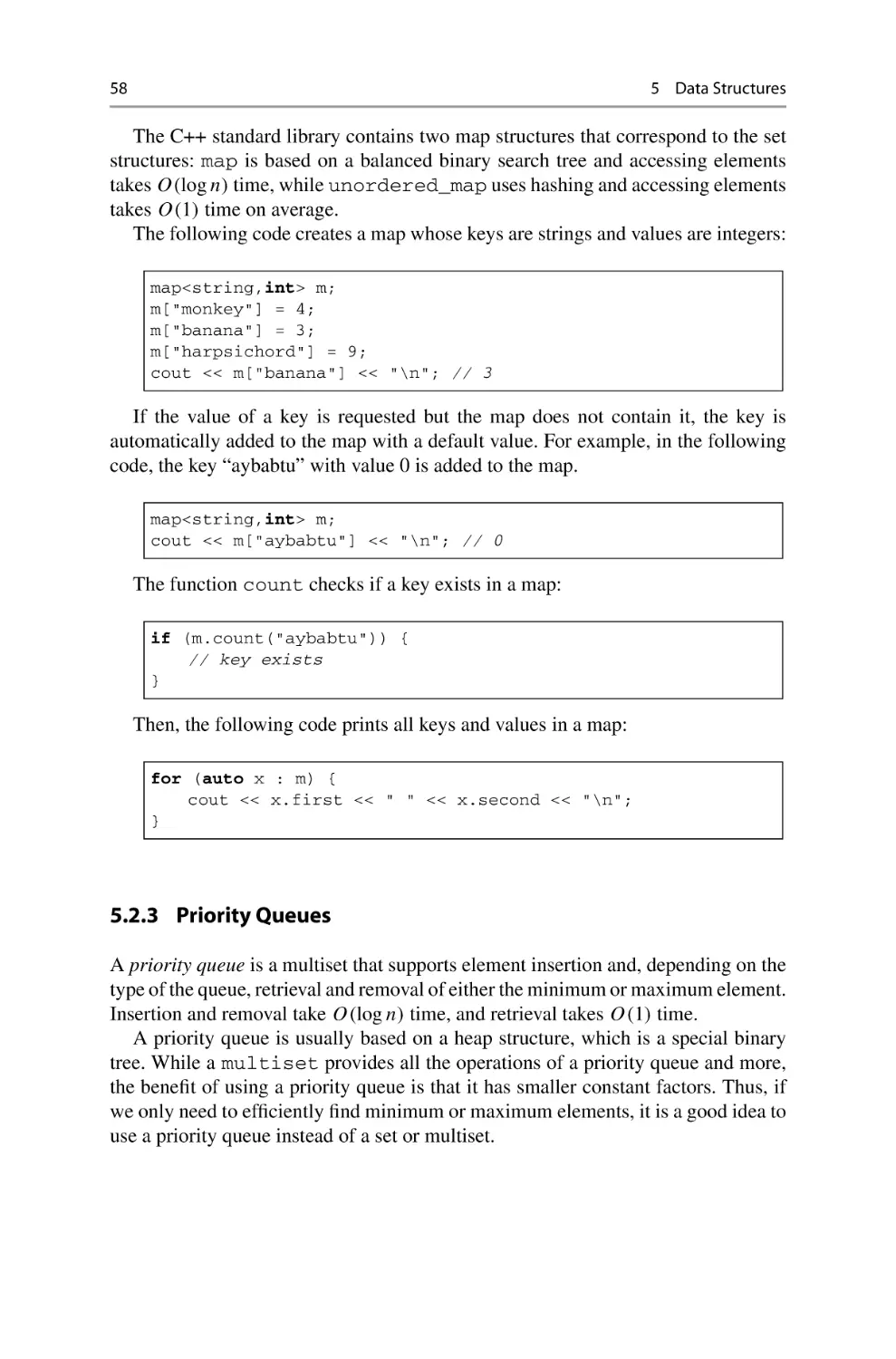 5.2.3 Priority Queues