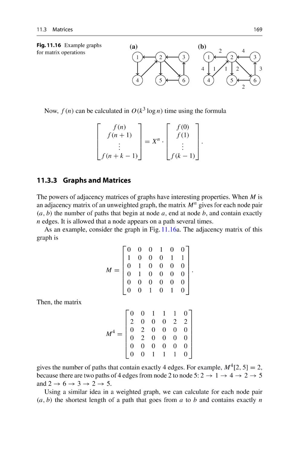 11.3.3 Graphs and Matrices