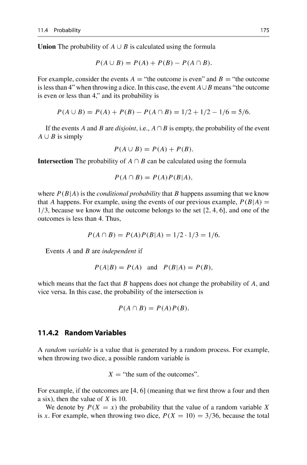 11.4.2 Random Variables