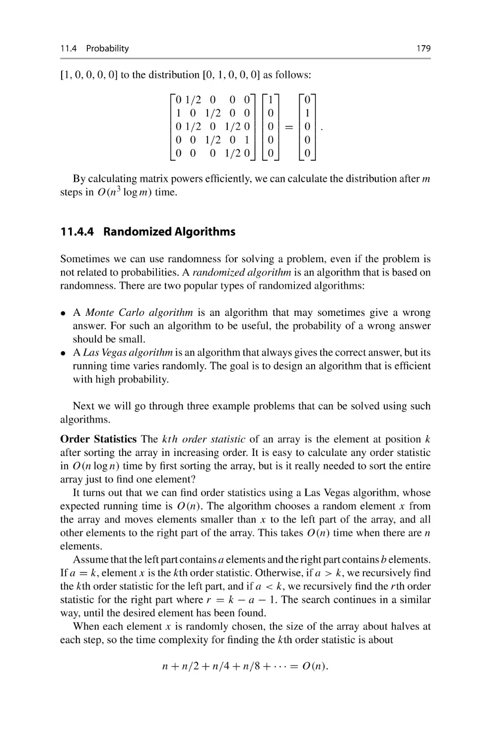 11.4.4 Randomized Algorithms