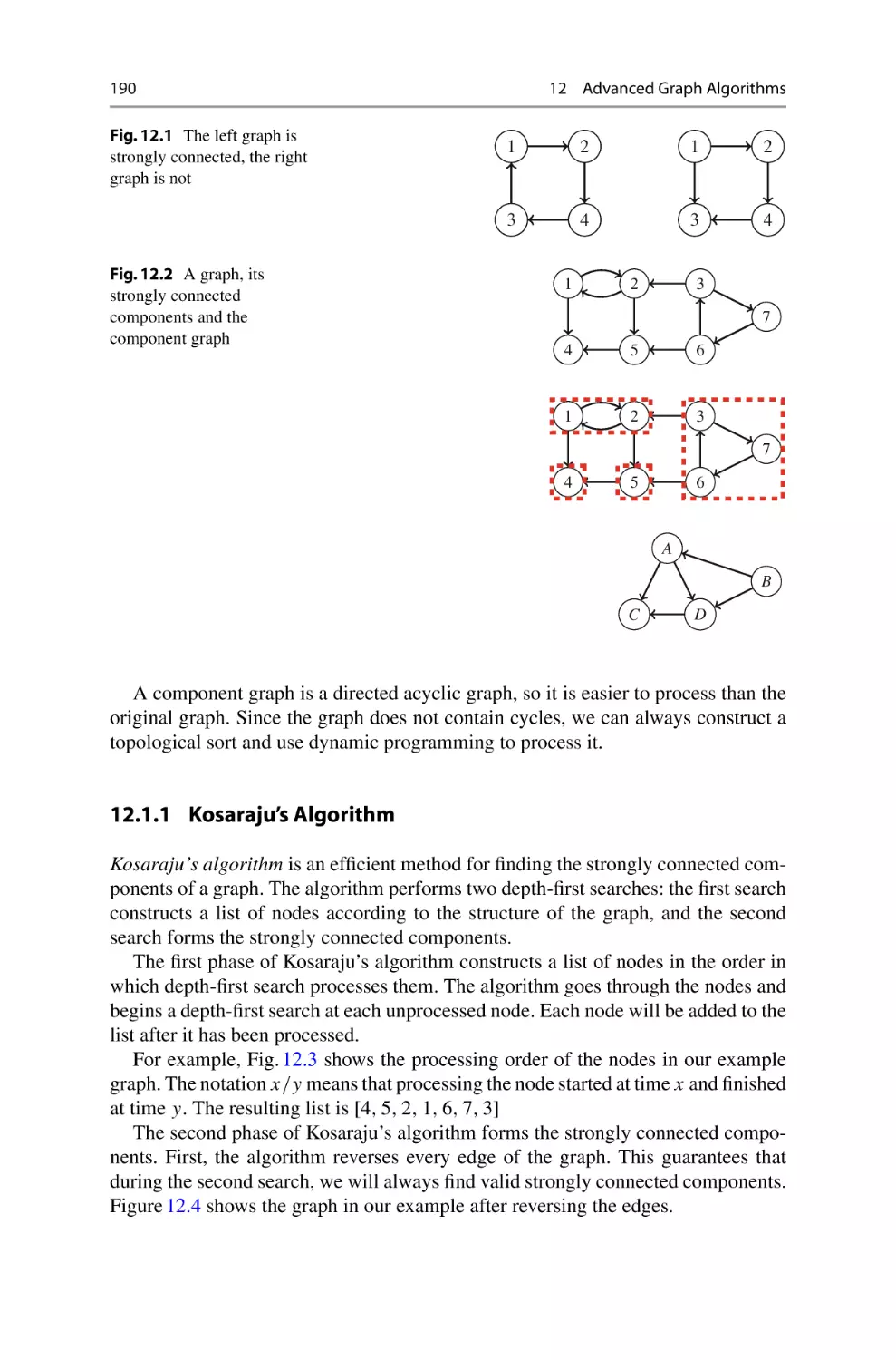 12.1.1 Kosaraju's Algorithm