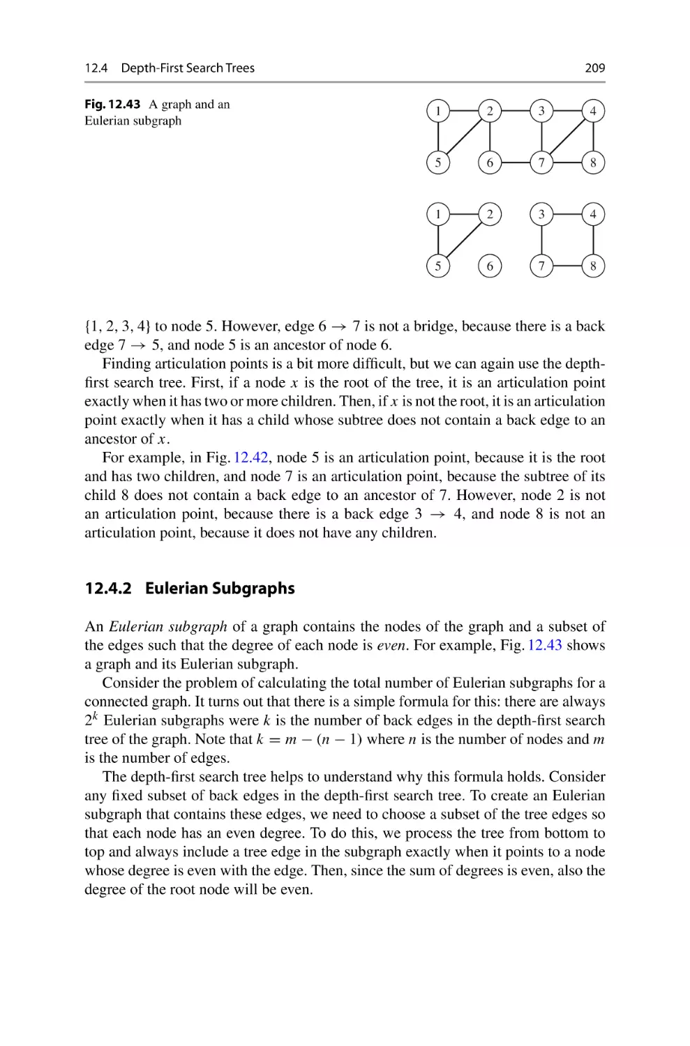 12.4.2 Eulerian Subgraphs