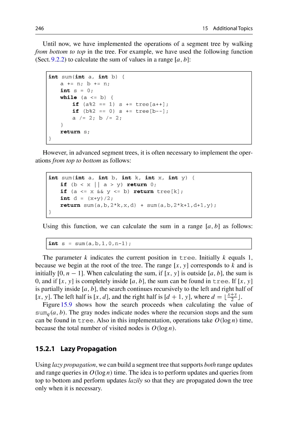 15.2.1 Lazy Propagation