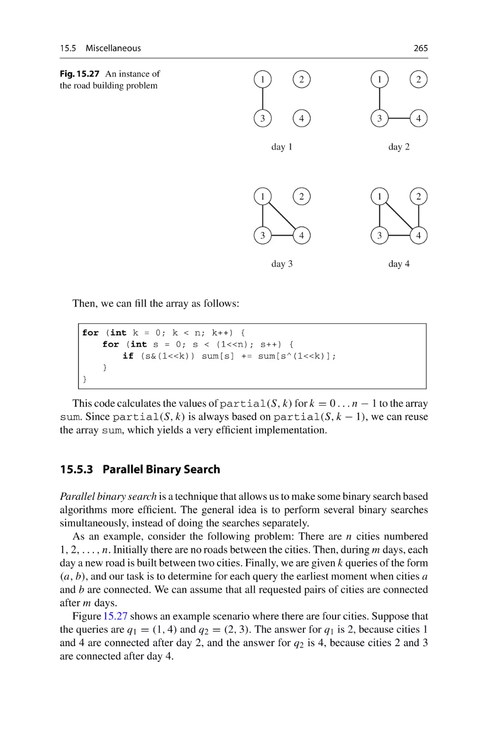 15.5.3 Parallel Binary Search