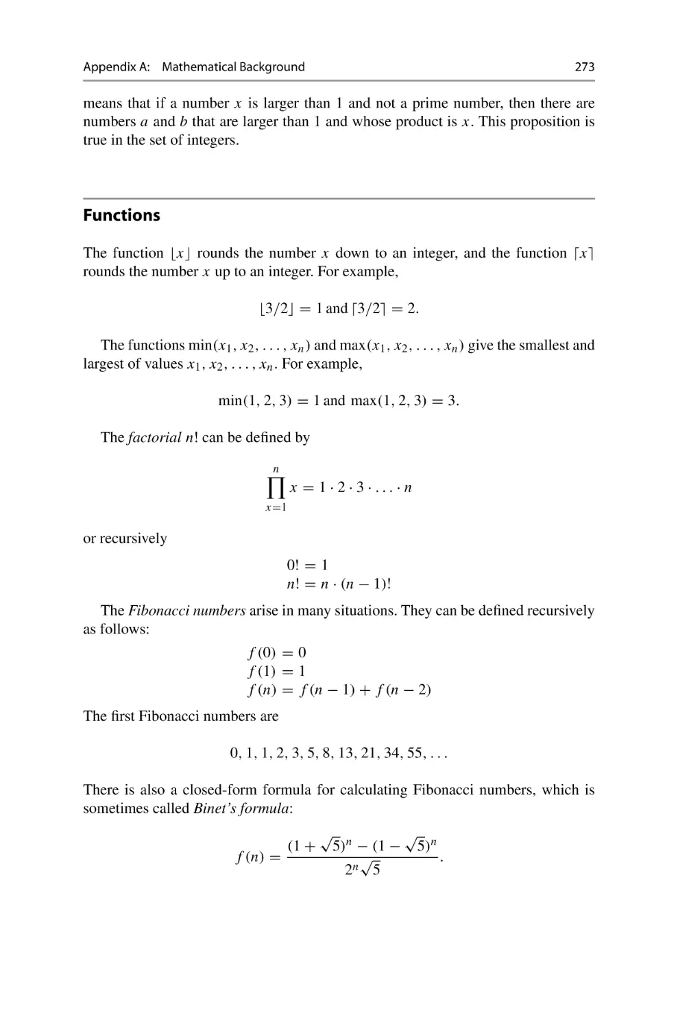 Functions