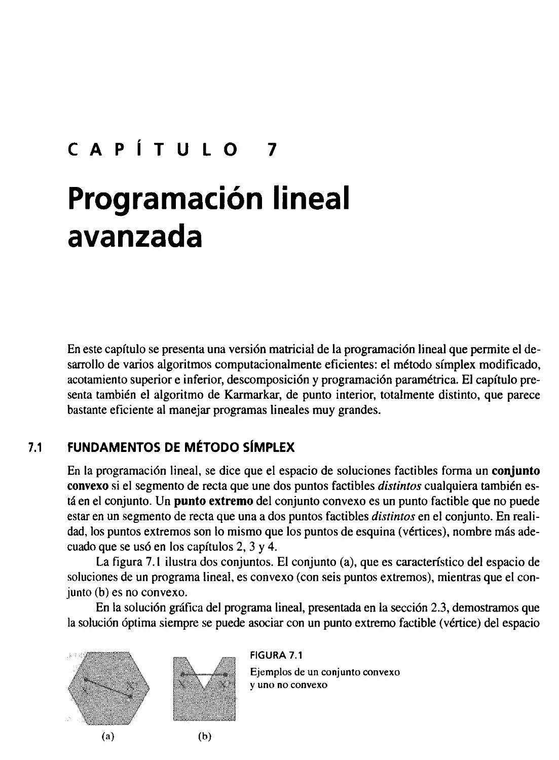 7. Programación lineal avanzada