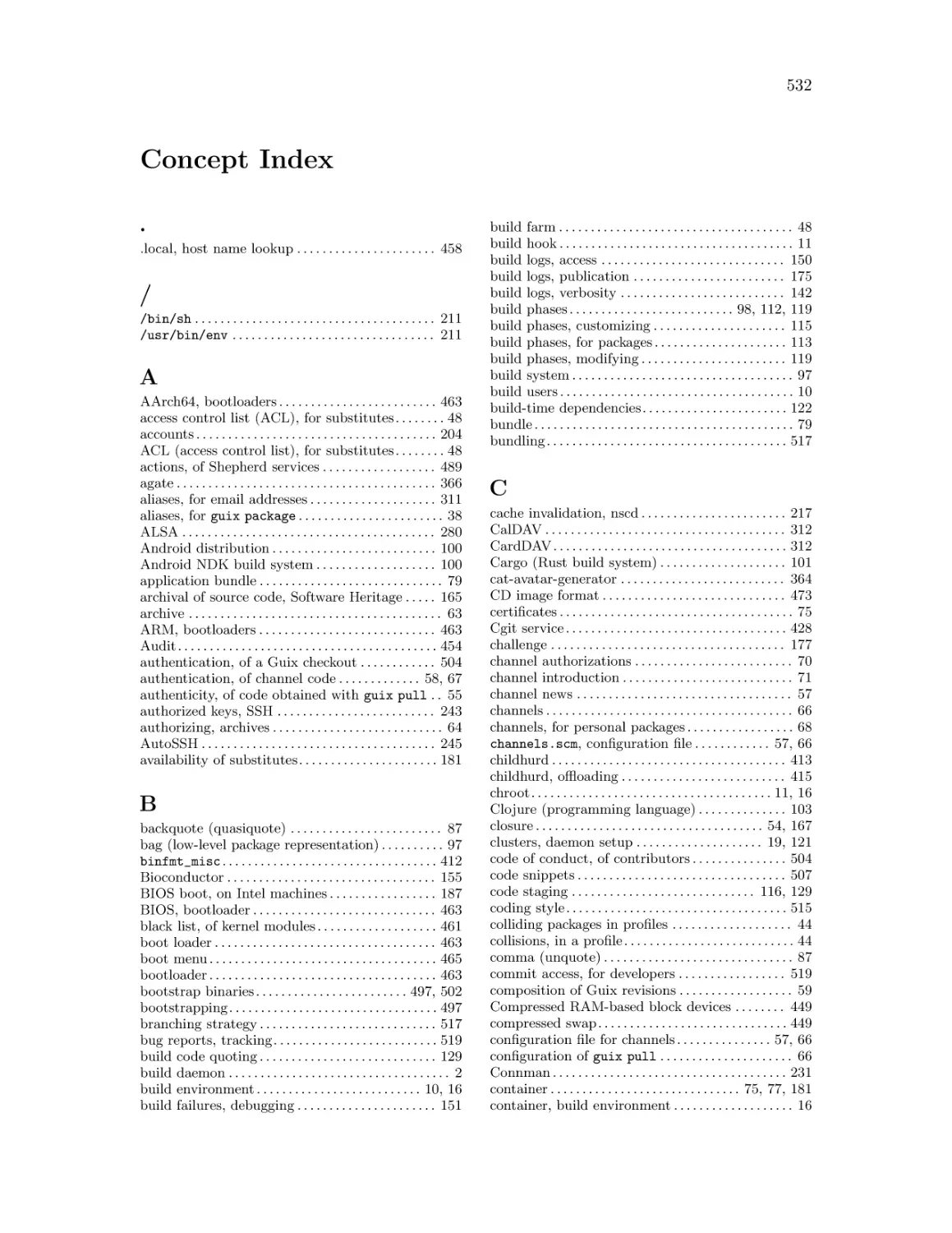 Concept Index