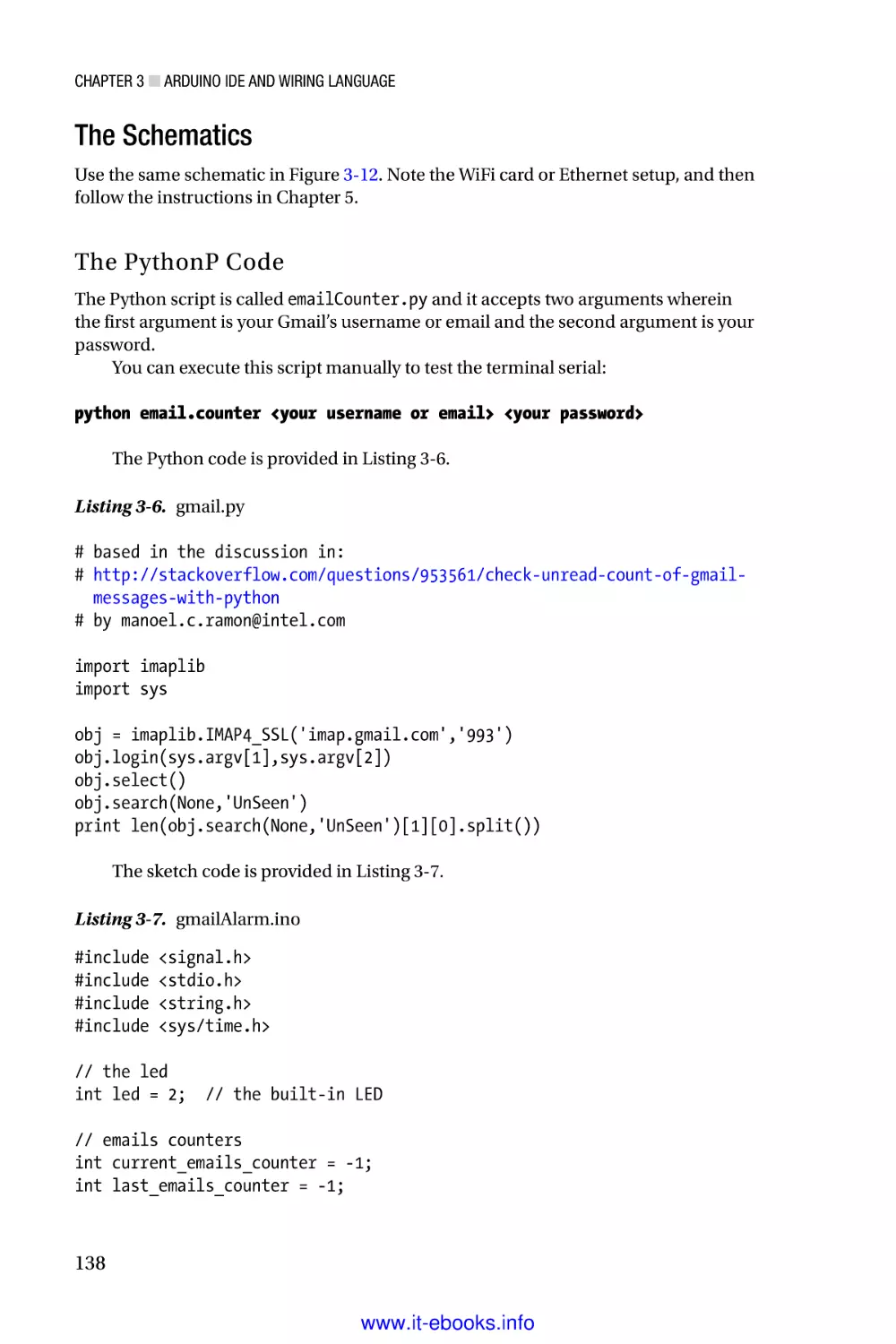 The Schematics
The PythonP Code