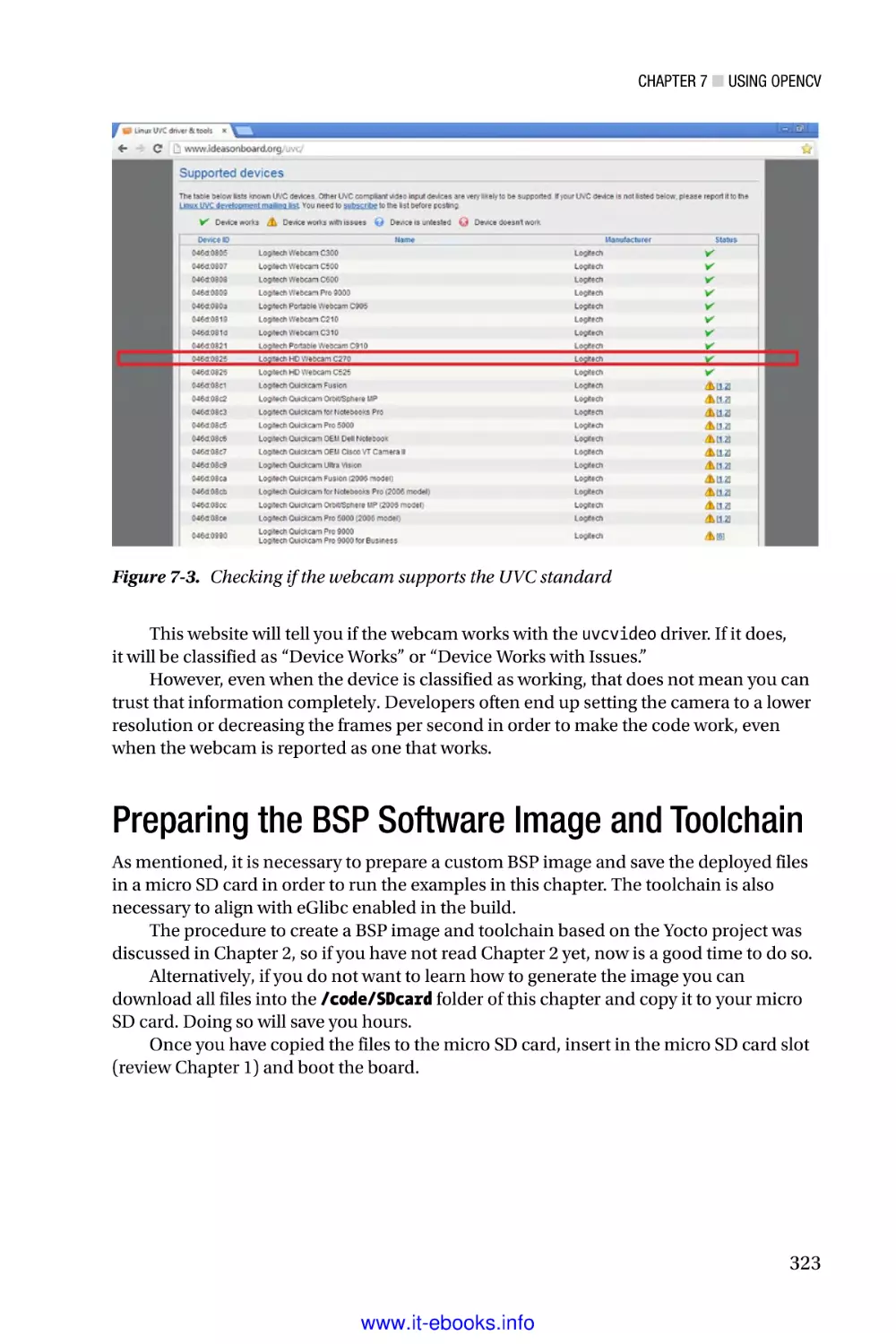 Preparing the BSP Software Image and Toolchain