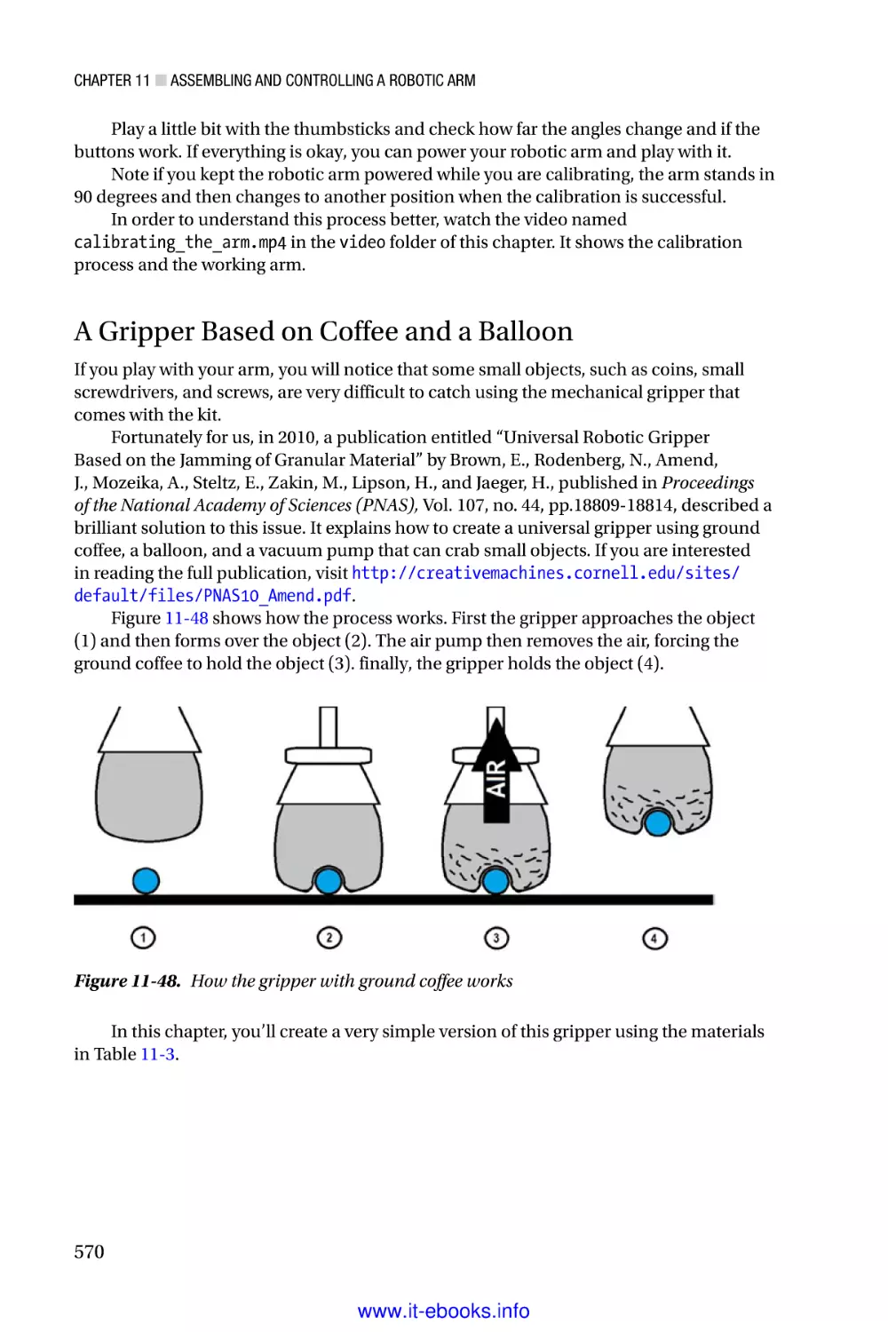 A Gripper Based on Coffee and a Balloon