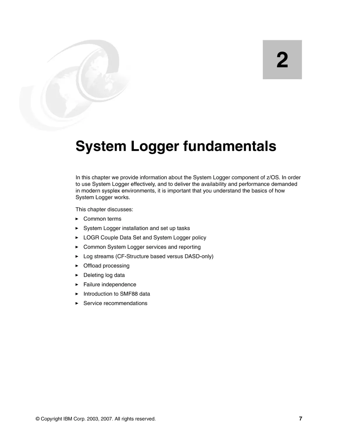 Chapter 2. System Logger fundamentals