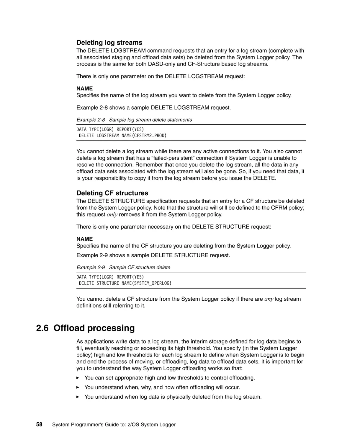 2.6 Offload processing