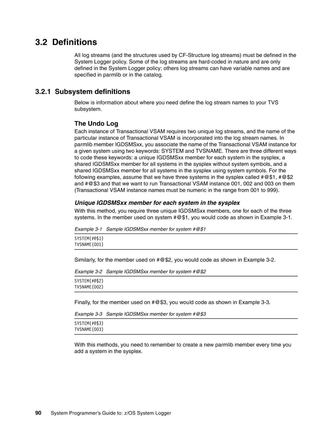 3.2 Definitions
3.2.1 Subsystem definitions