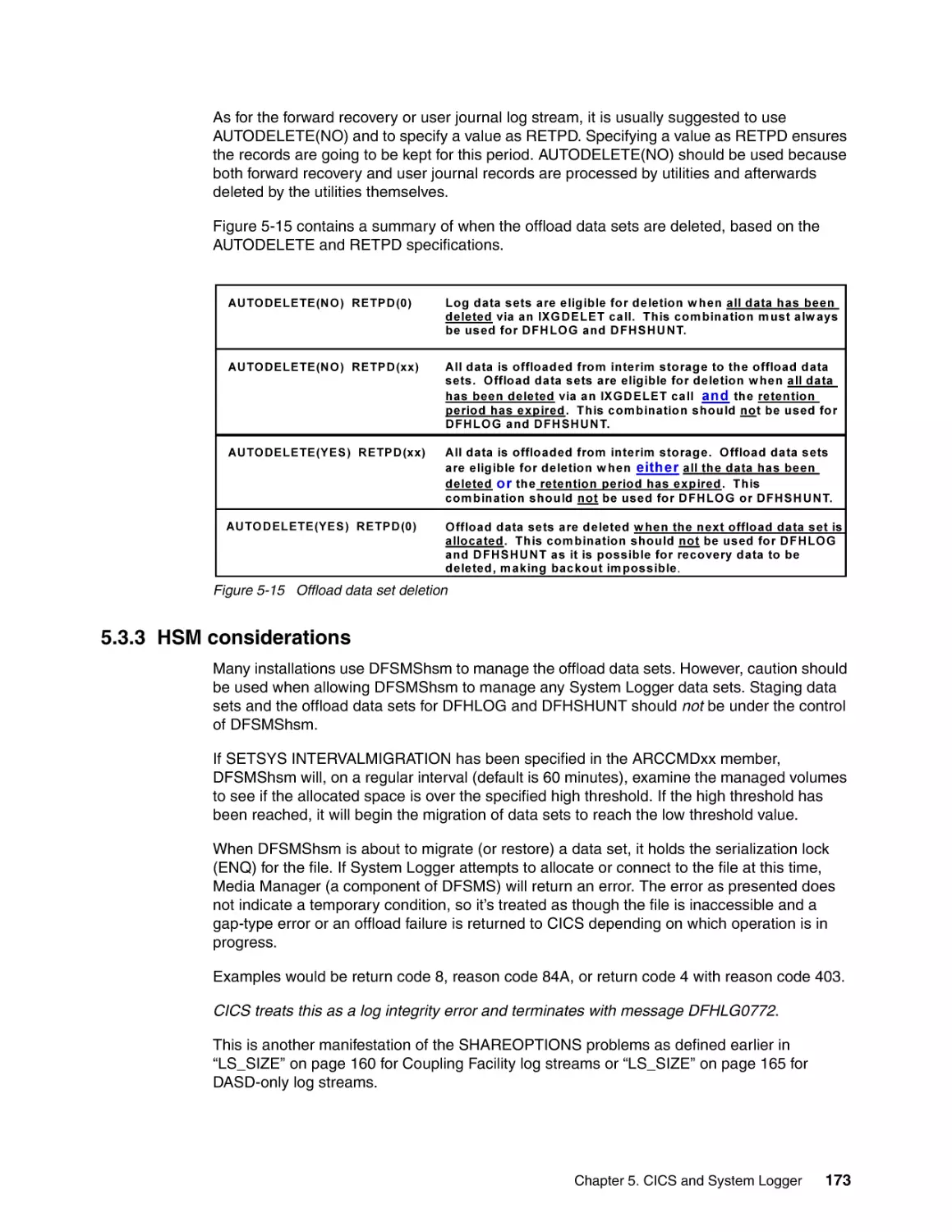 5.3.3 HSM considerations