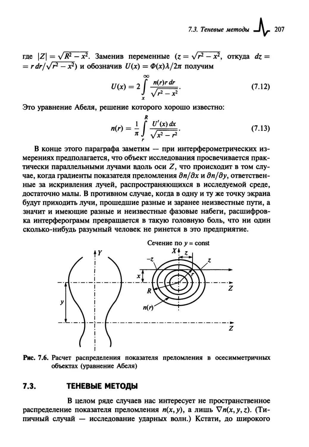 7.3. Теневые методы