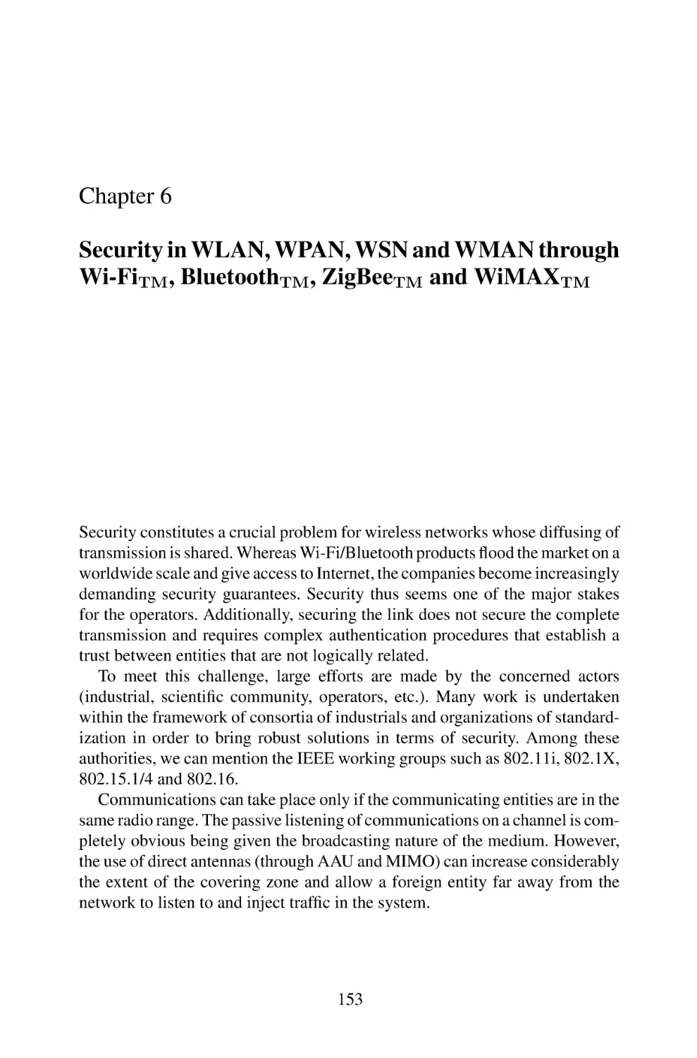6 Security in WLAN, WPAN, WSN and WMAN through Wi-Fi, Bluetooth, ZigBee and WiMAX.pdf
