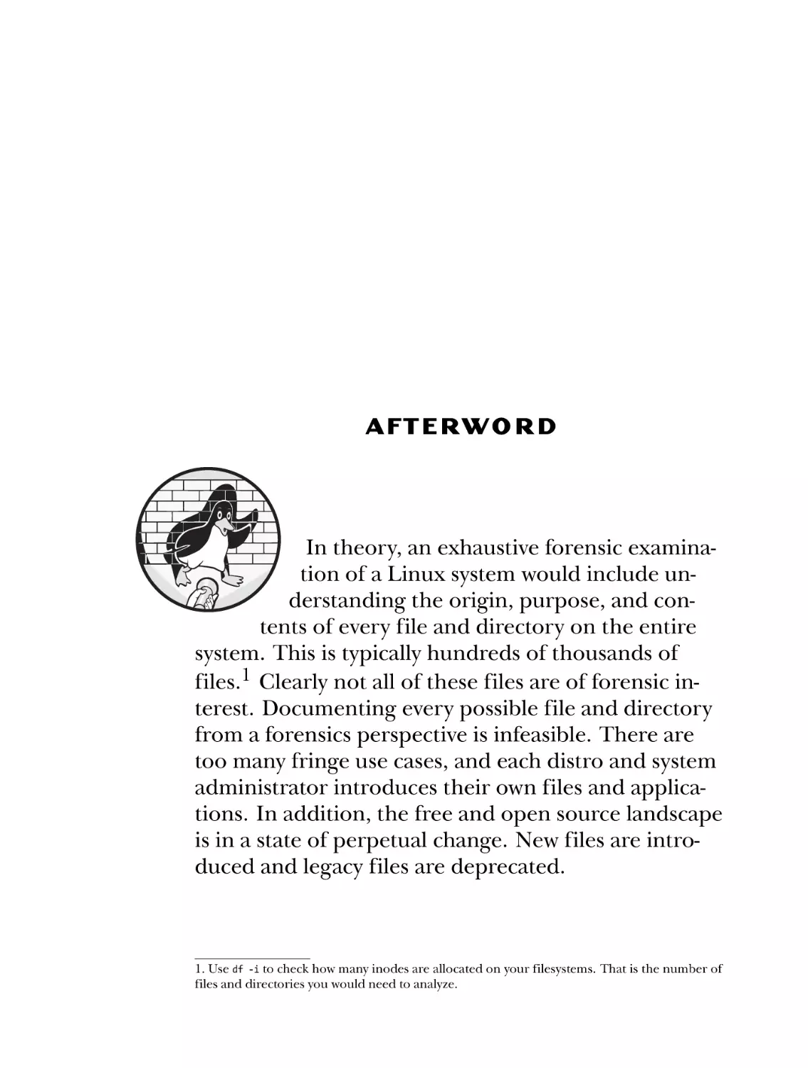 Afterword