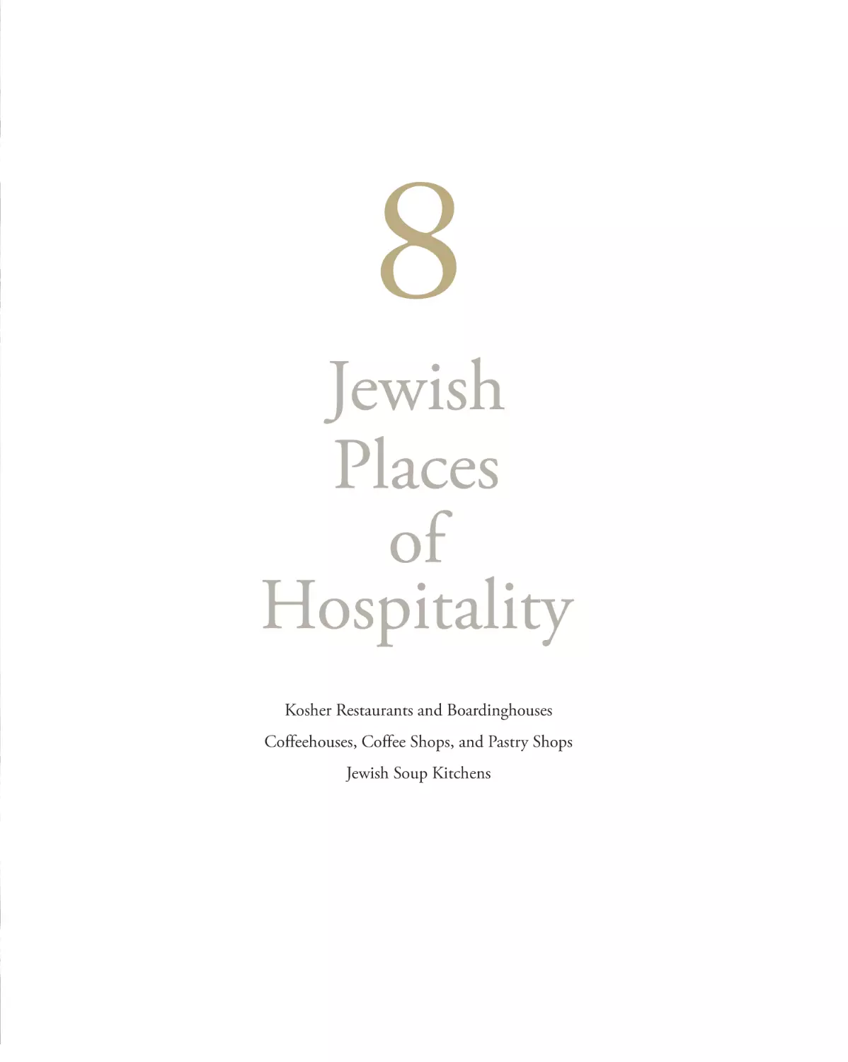 8 Jewish Places of Hospitality