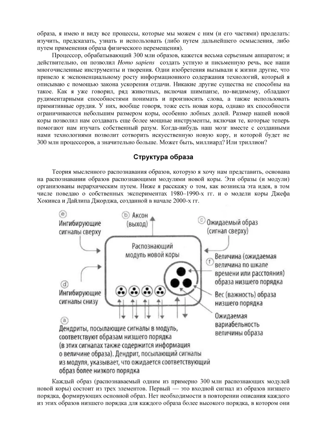 Структура образа