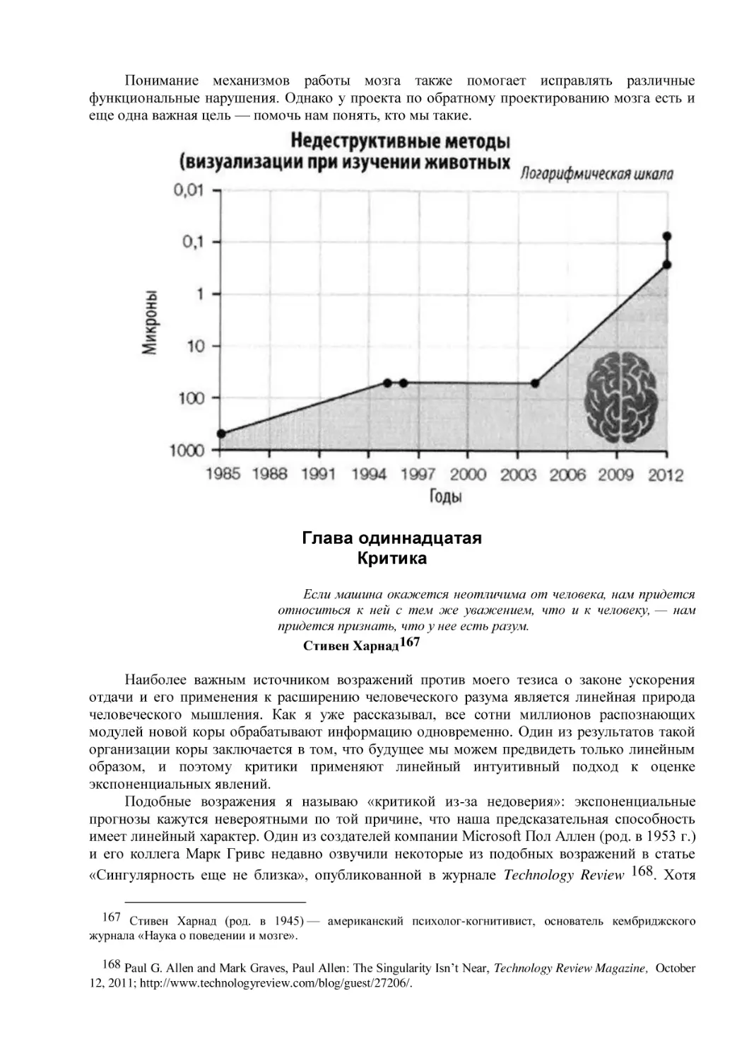 Глава одиннадцатая
Критика