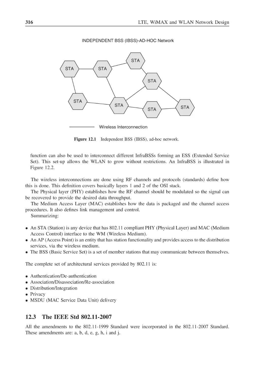 12.3 The IEEE Std 802.11-2007
