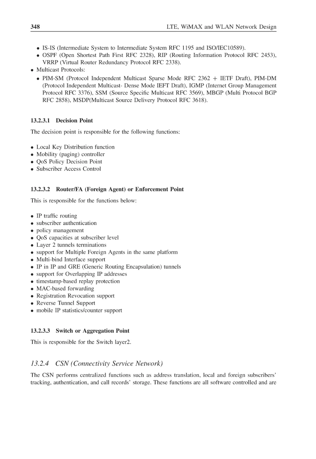 13.2.4 CSN (Connectivity Service Network)