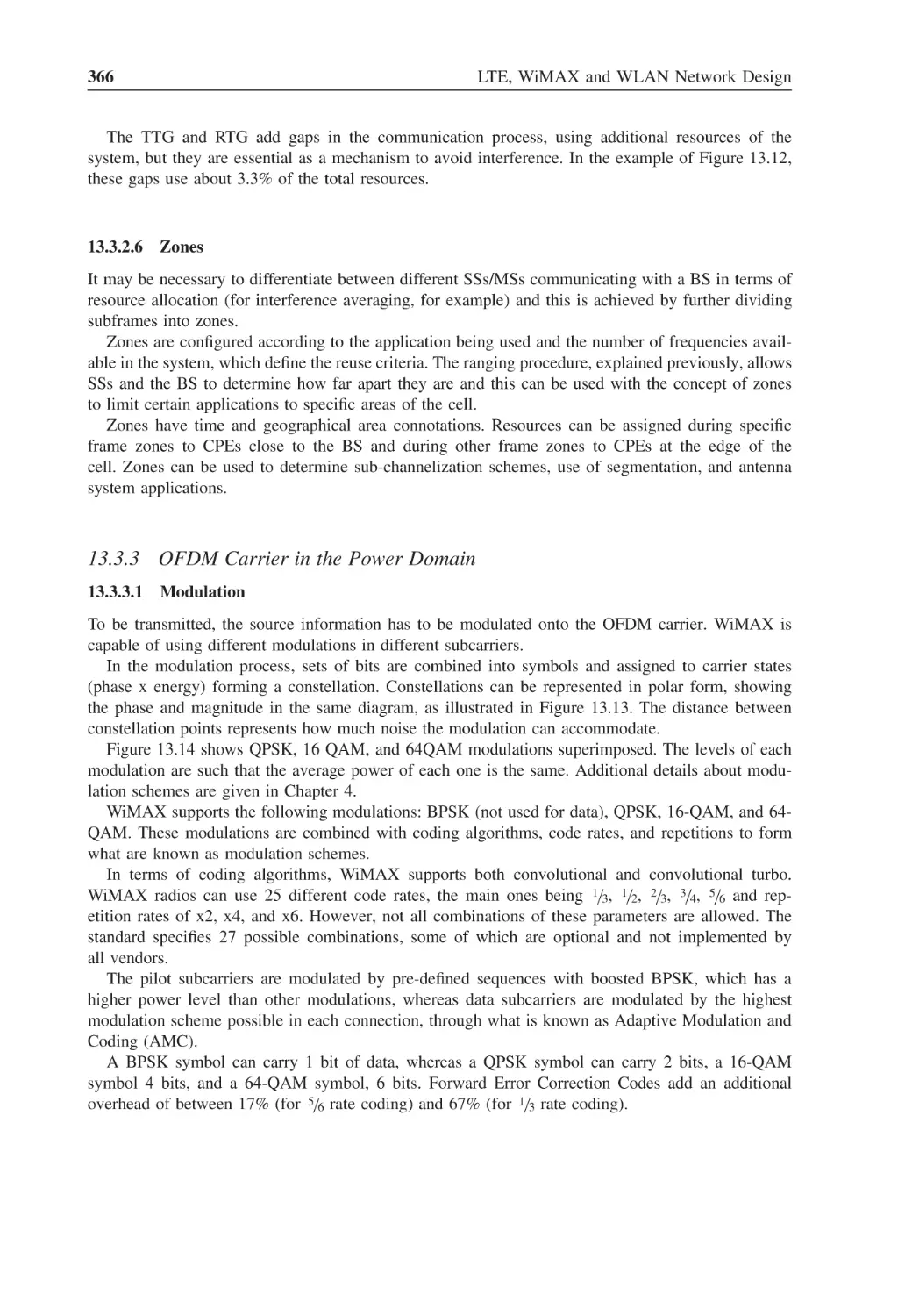 13.3.3 OFDM Carrier in the Power Domain