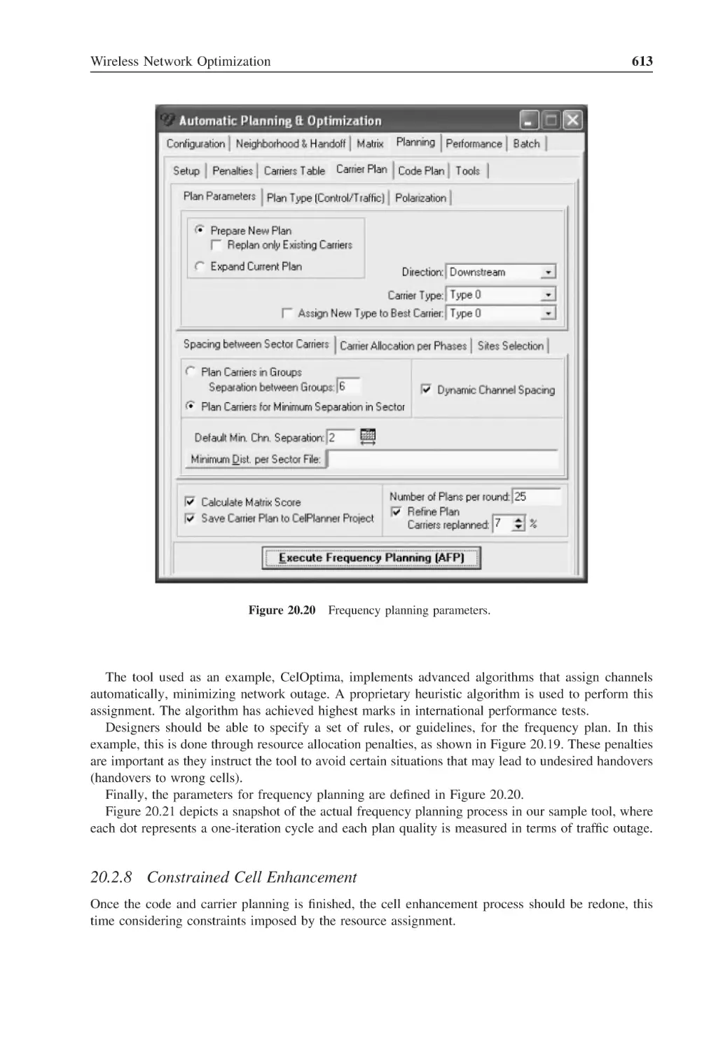 20.2.8 Constrained Cell Enhancement