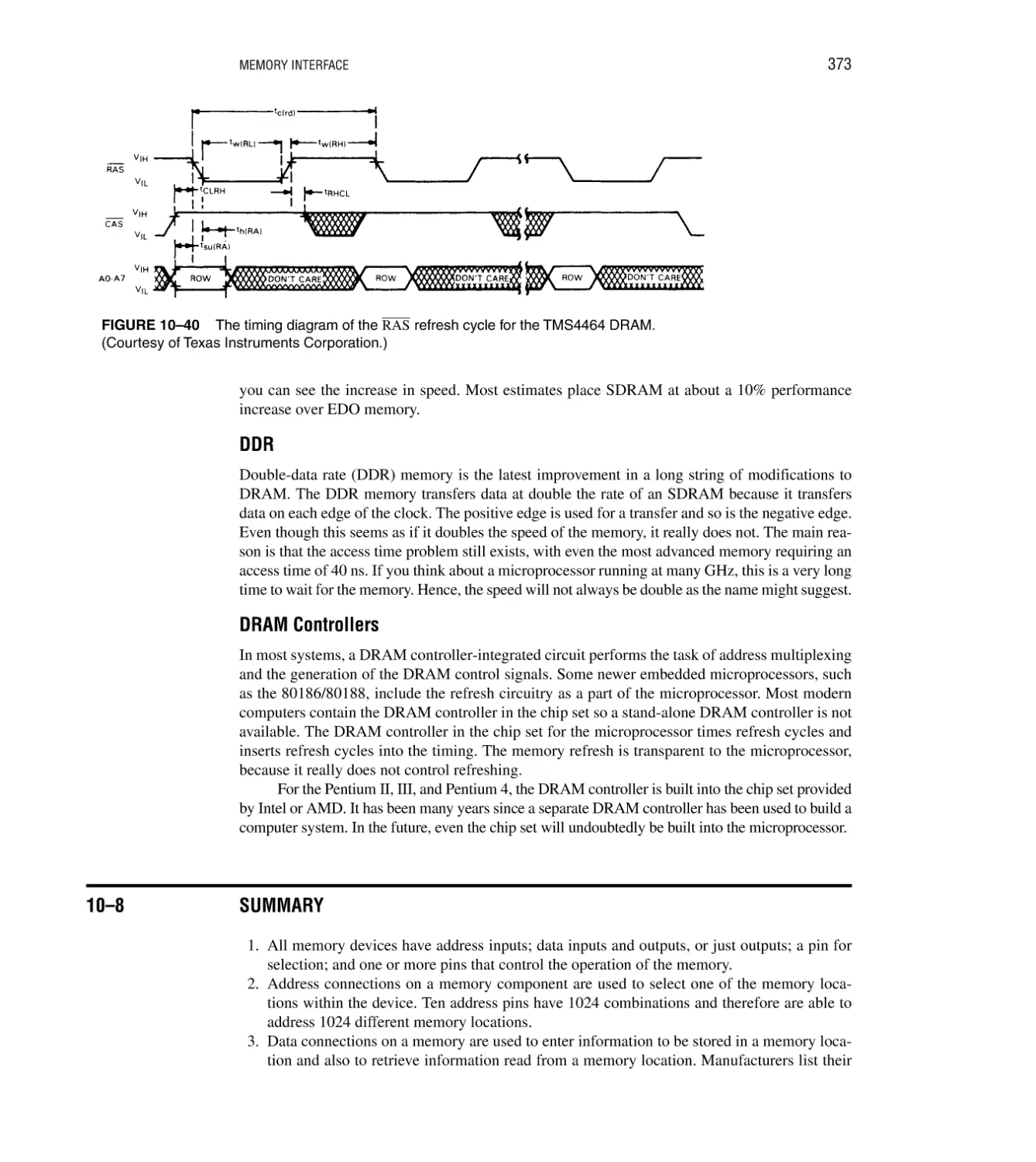 DDR
DRAM Controllers
10–8 Summary