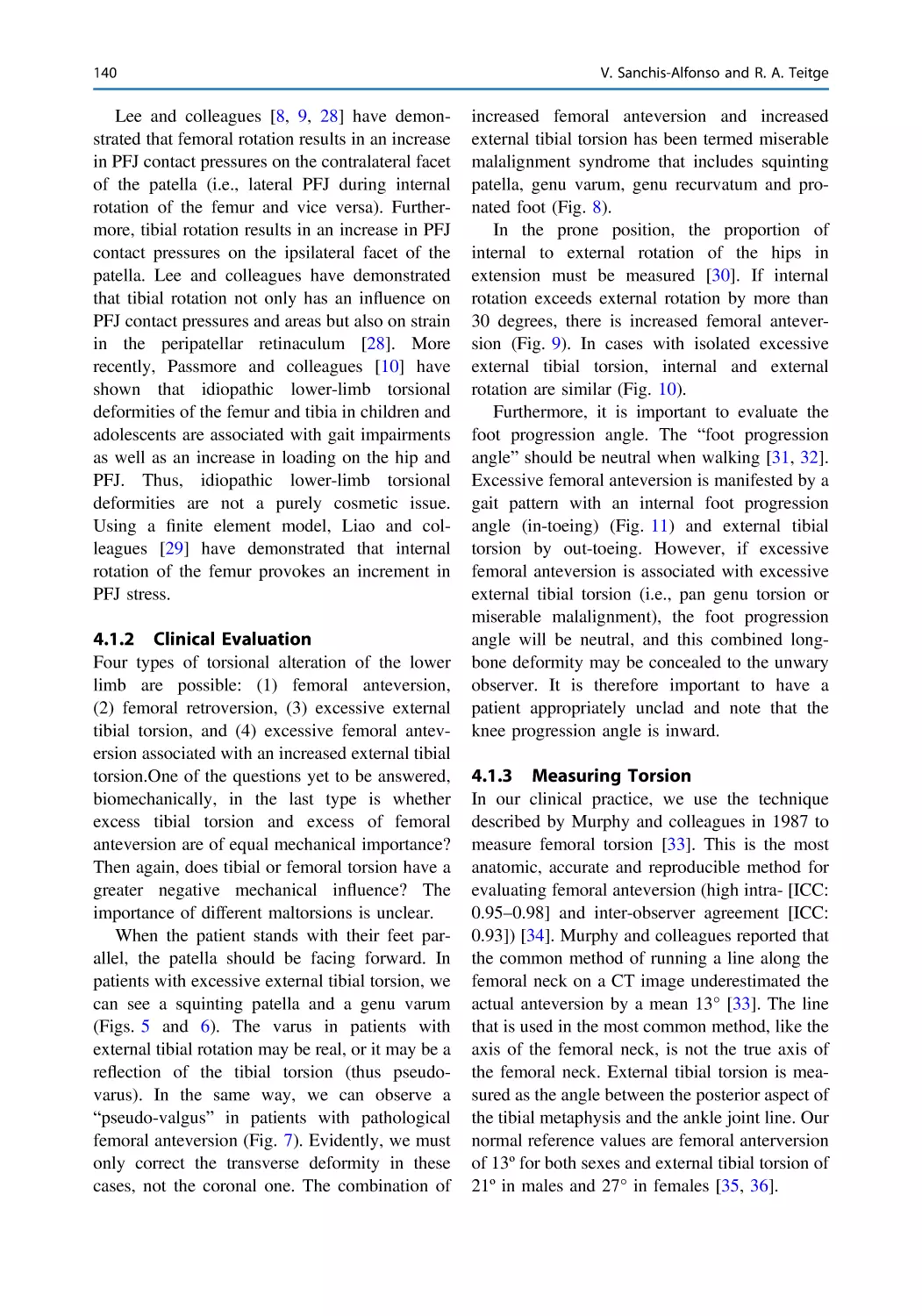 4.1.2 Clinical Evaluation
4.1.3 Measuring Torsion