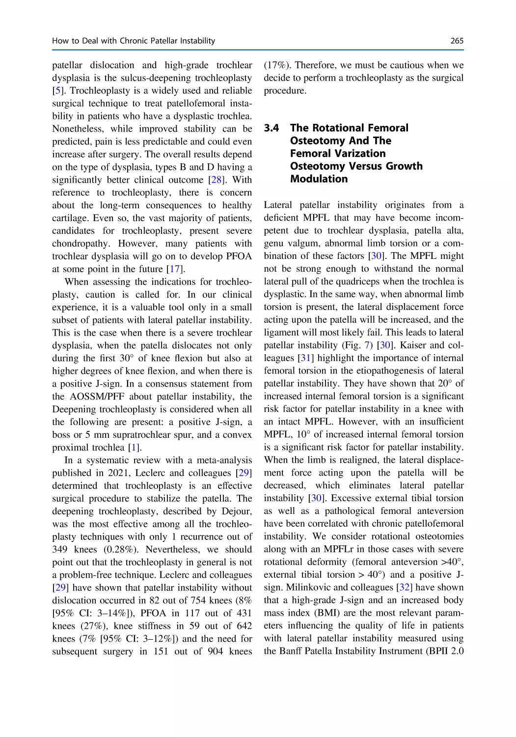 3.4 The Rotational Femoral Osteotomy And The Femoral Varization Osteotomy Versus Growth Modulation