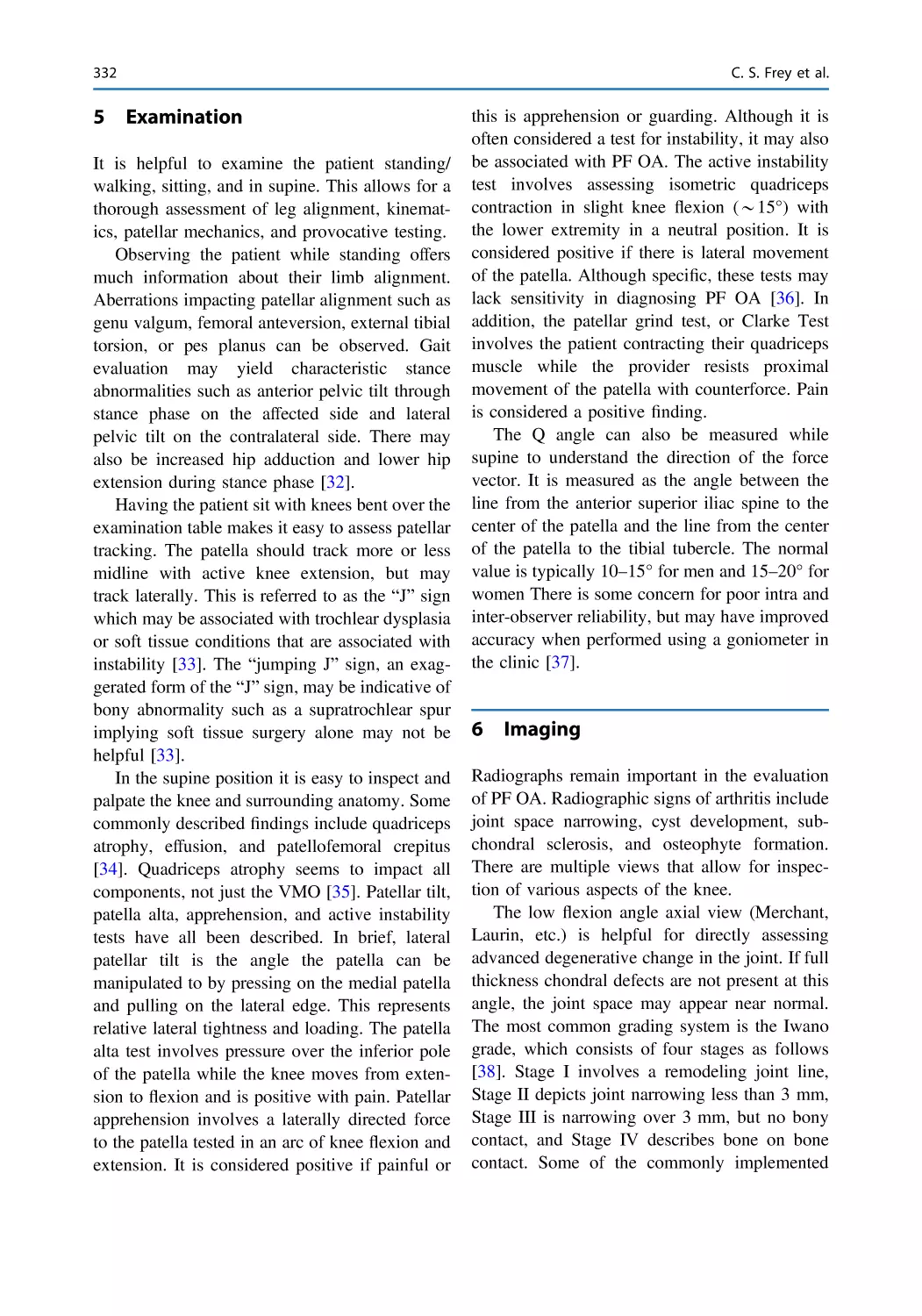 5 Examination
6 Imaging