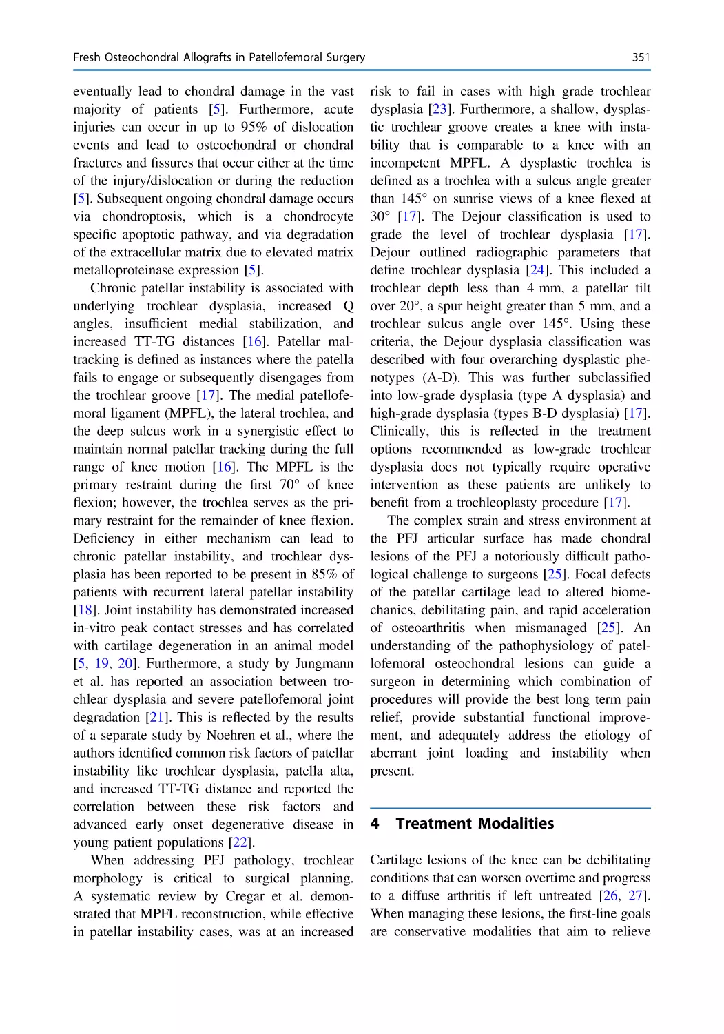 4 Treatment Modalities