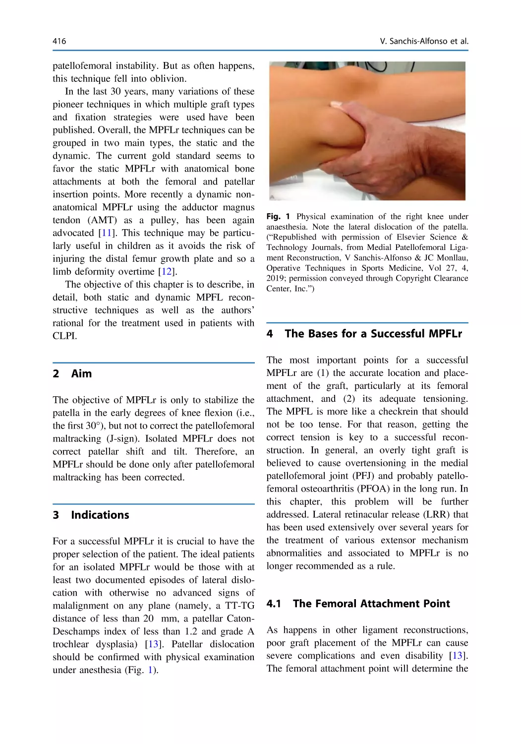 2 Aim
3 Indications
4 The Bases for a Successful MPFLr
4.1 The Femoral Attachment Point