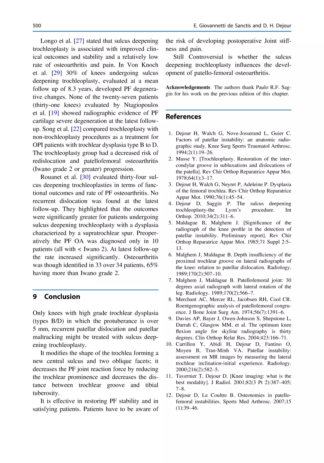 9 Conclusion
Acknowledgements
References