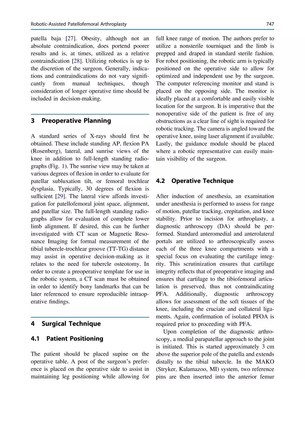 3 Preoperative Planning
4 Surgical Technique
4.1 Patient Positioning
4.2 Operative Technique