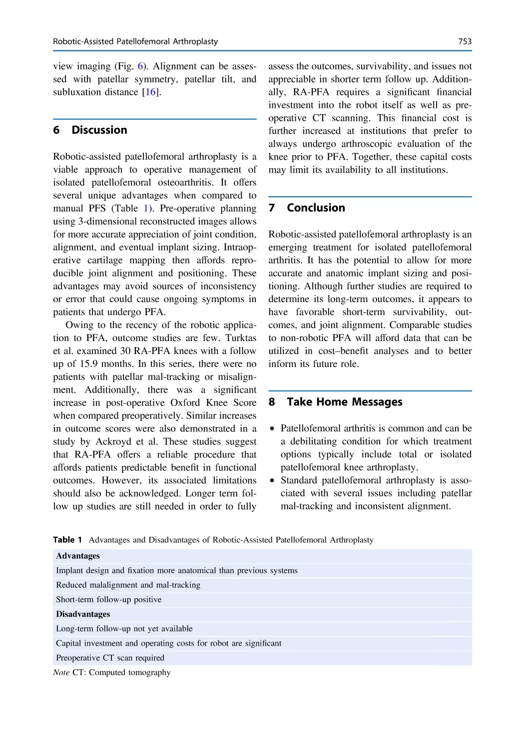 6 Discussion
7 Conclusion
8 Take Home Messages