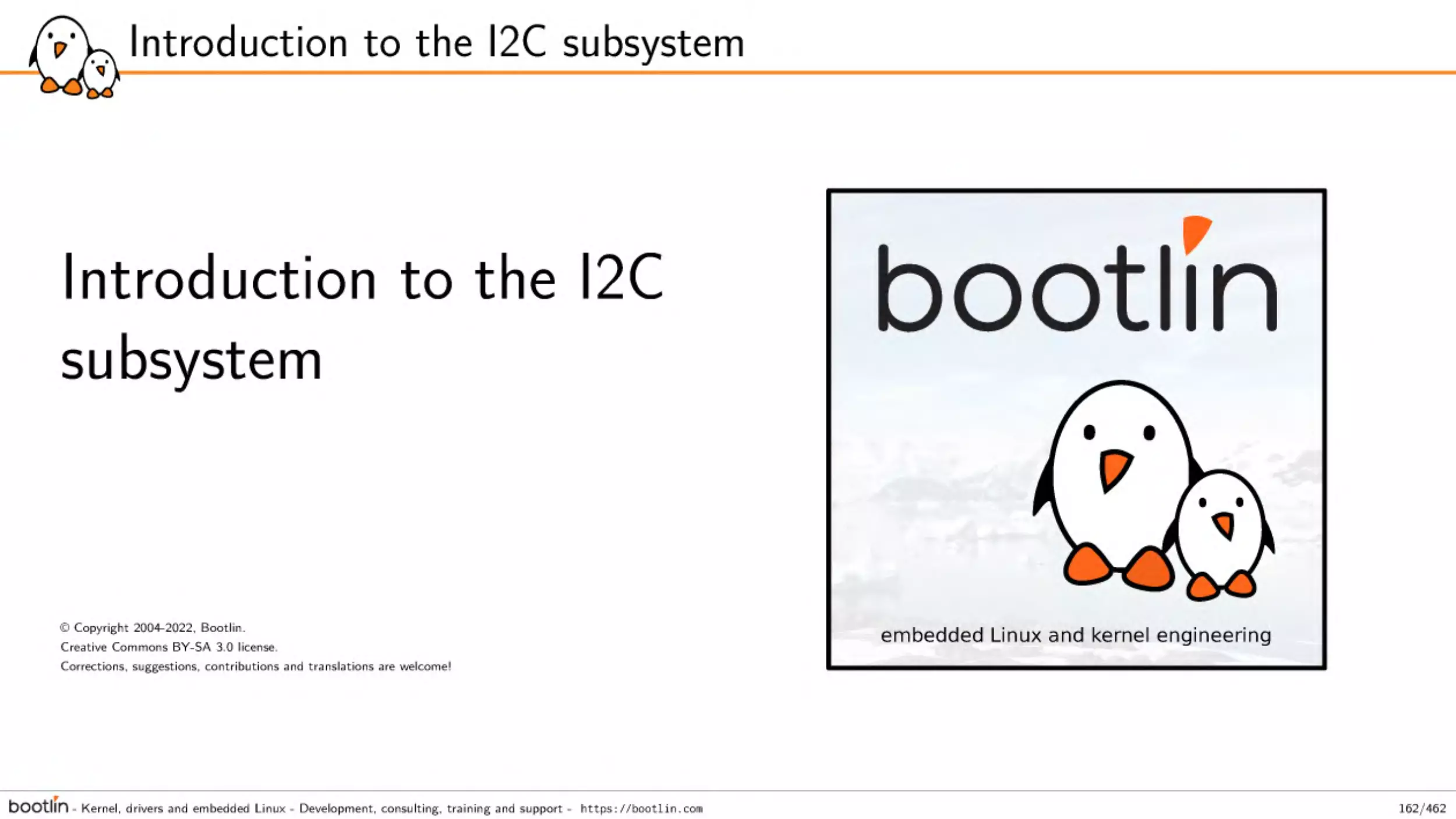 Introduction to the I2C subsystem