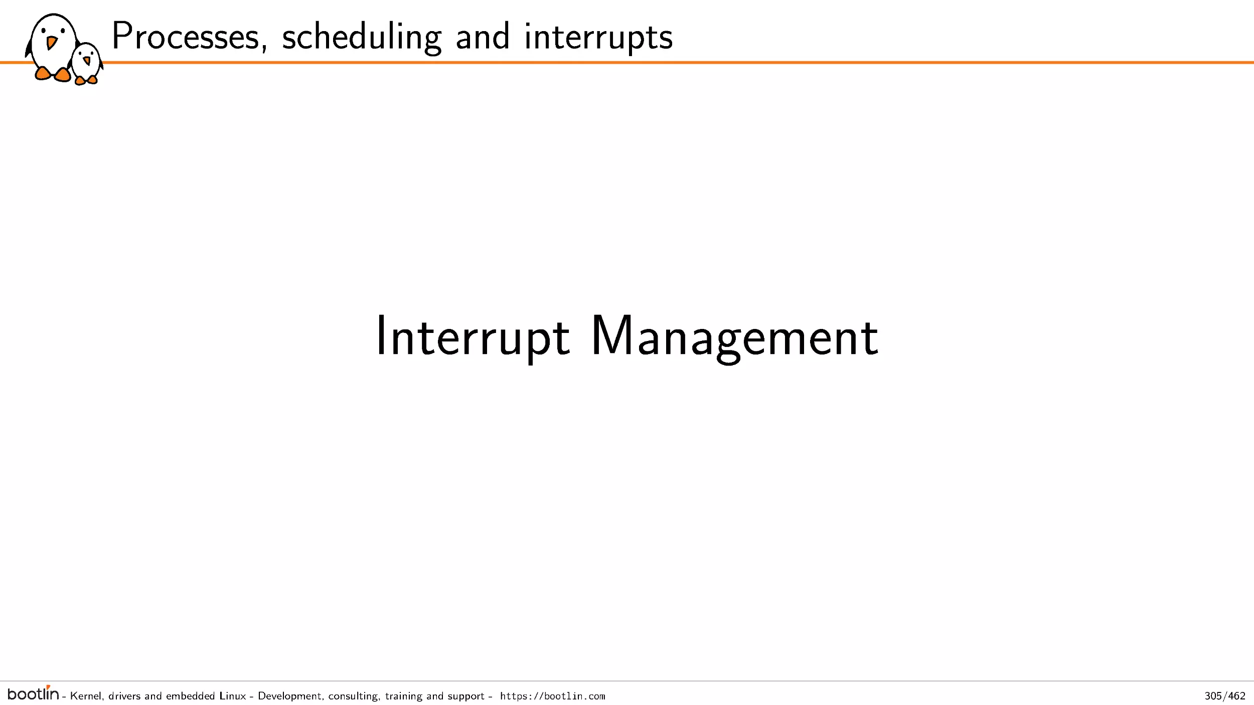Interrupt Management