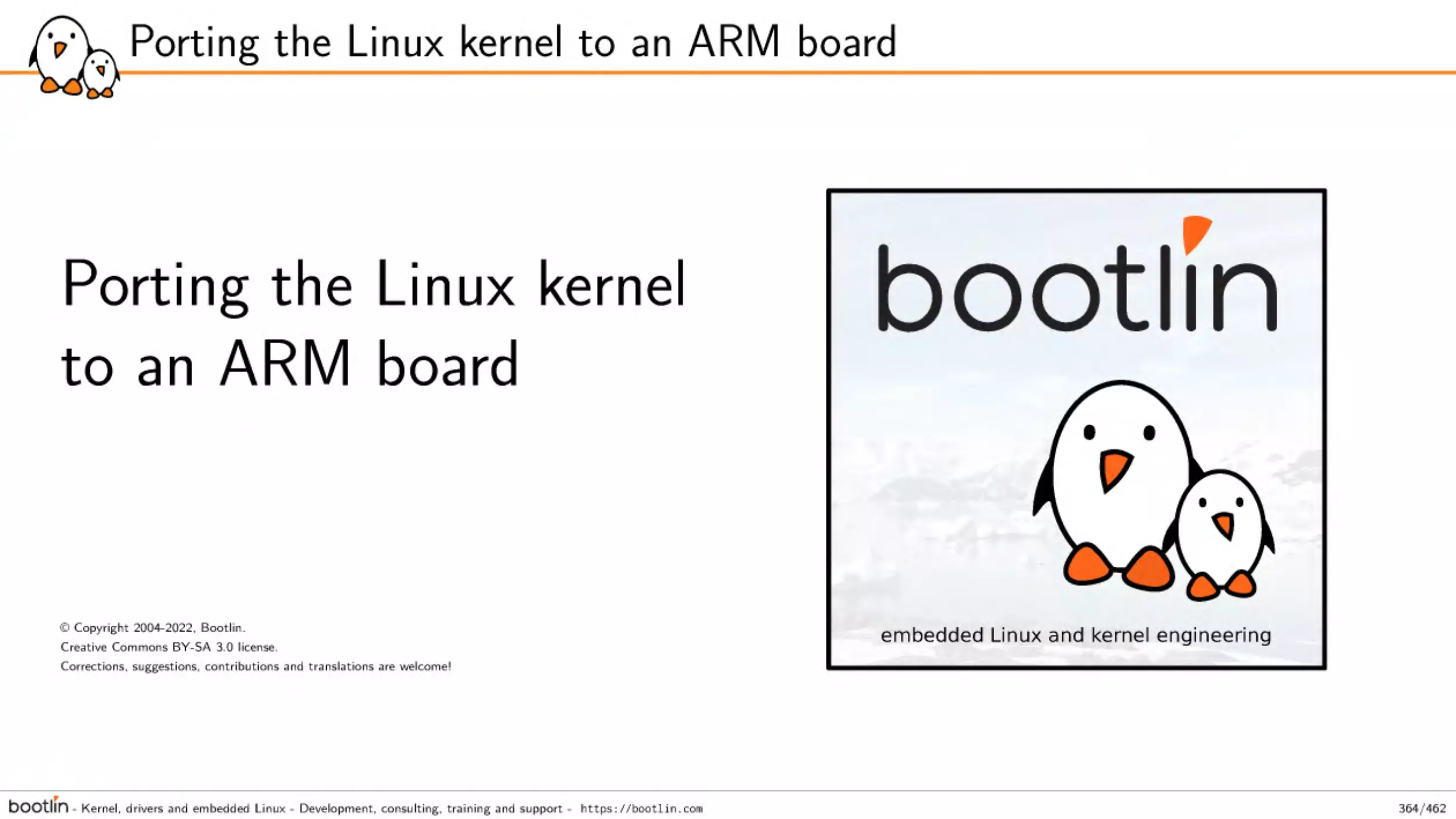 Porting the Linux kernel to an ARM board