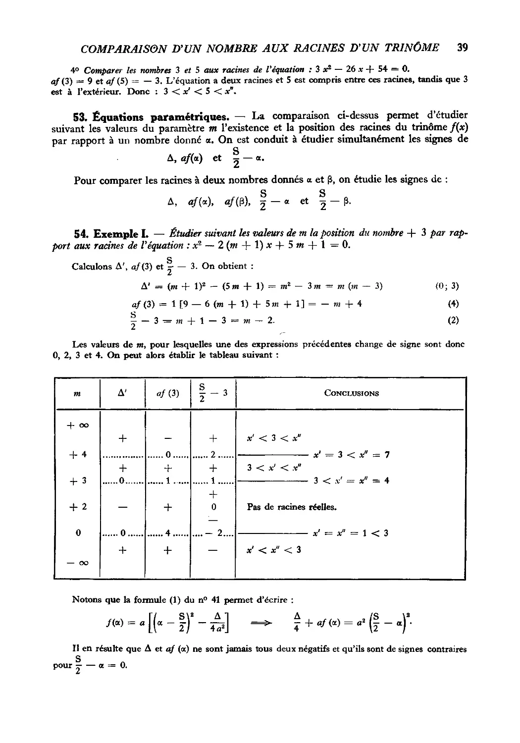 53. Équations paramétriques
54. Exemple I