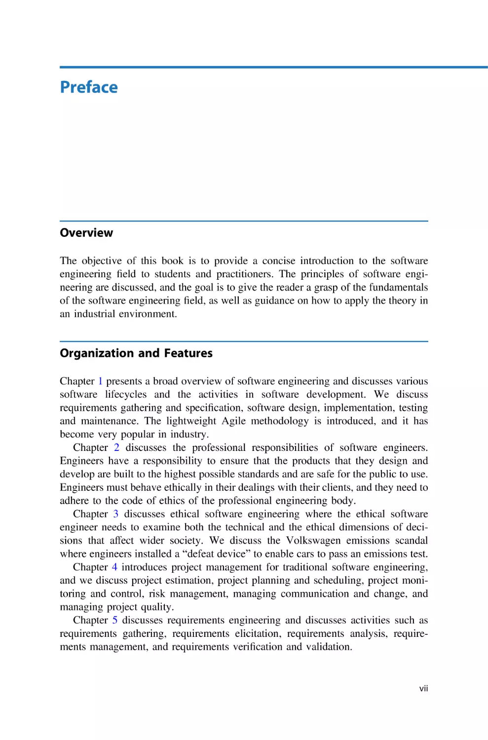 Preface
Overview
Organization and Features