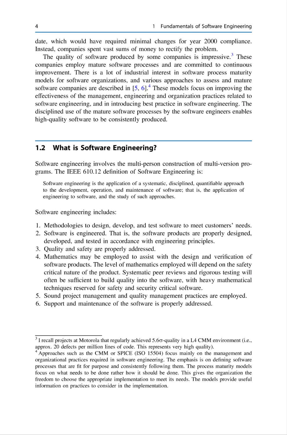 1.2 What is Software Engineering?