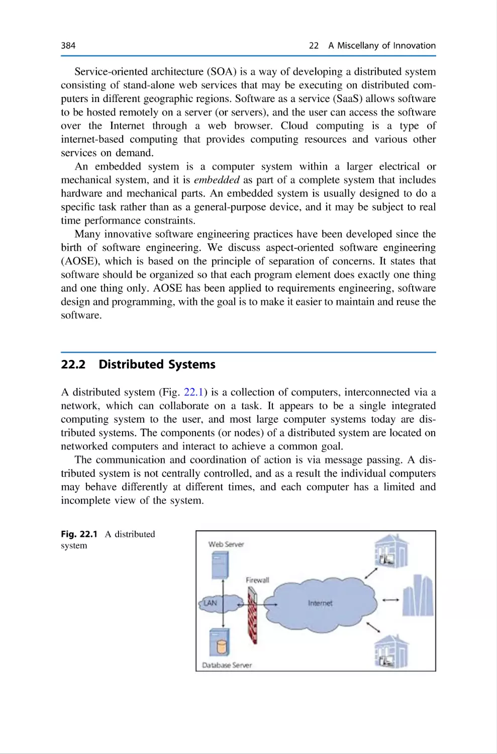 22.2 Distributed Systems